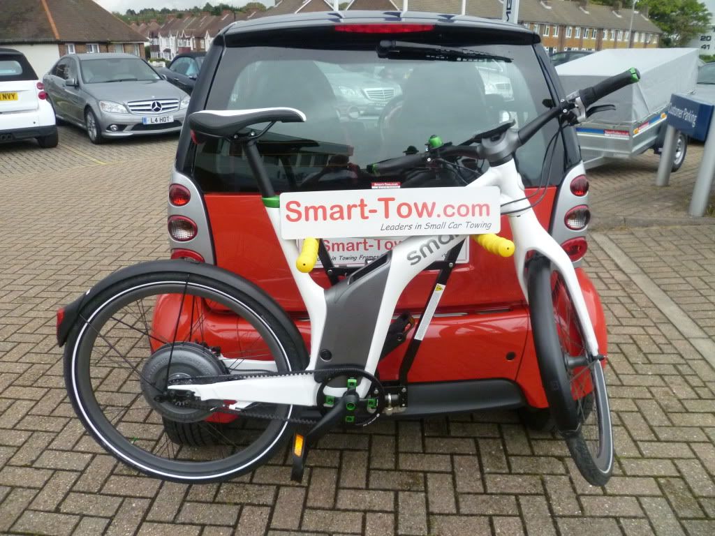 Smart eBike by Smart-Tow.com (c) smart-trailers ασφαλεια αυτοκινητου για smart