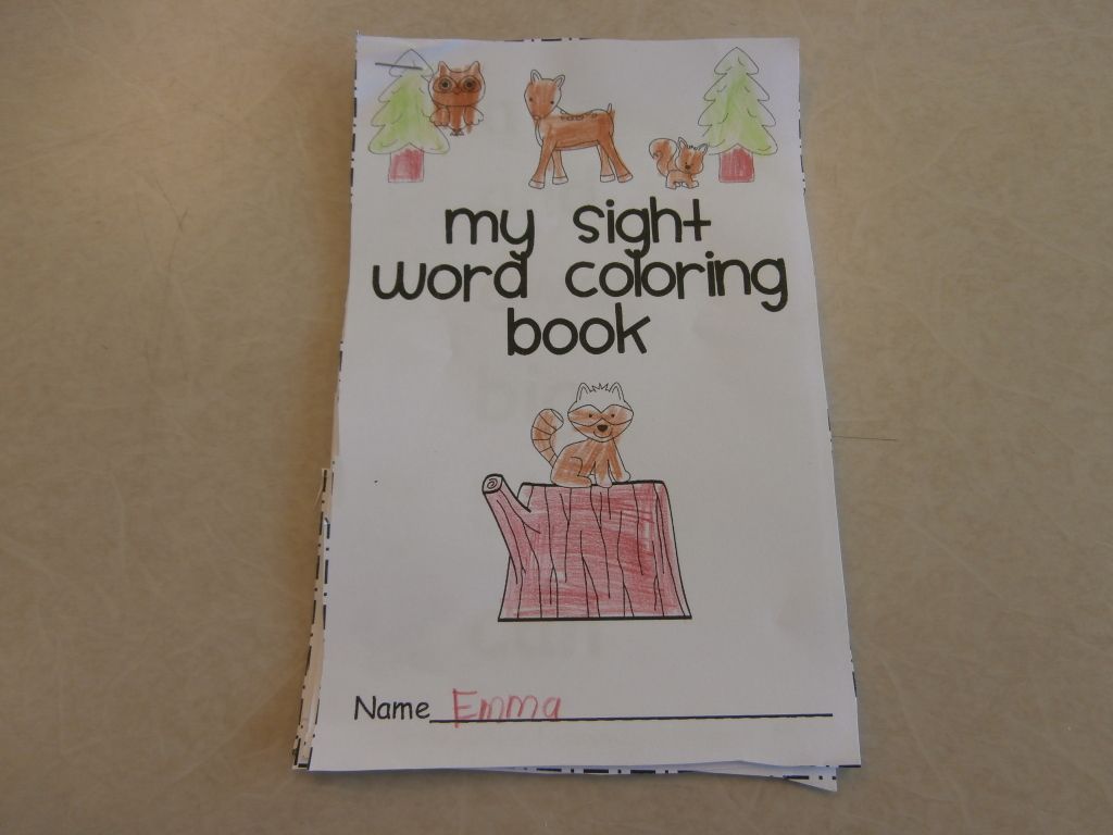 It! Sight Coloring word reading printable Like Book: Word sight books  They