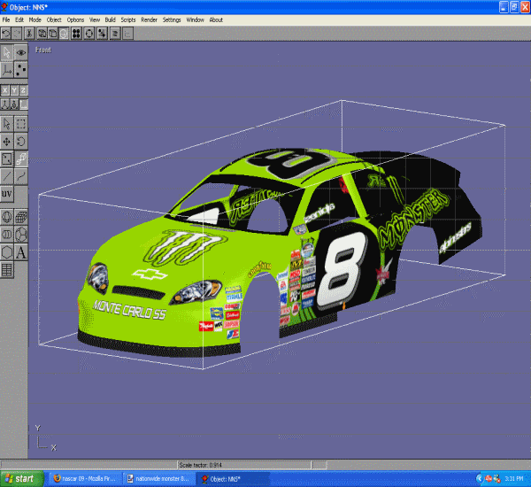 Monster Energy car Car in dds file Created by 09grafx