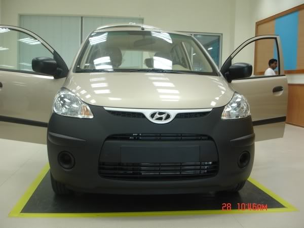 2008 Hyundai i10 facelift; Undisguised