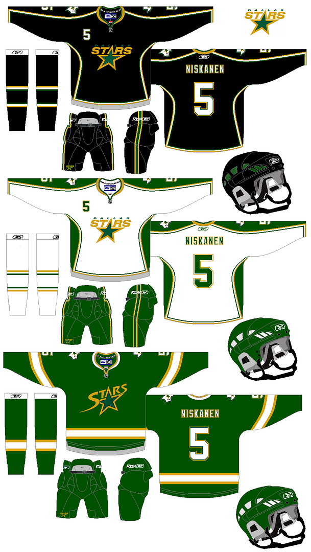old stars jersey