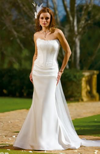 beach wedding dress b55