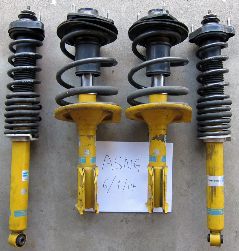 [FS] RCE GTWORX Evo X Springs + revalved Evo X MR Bilstein EvolutionM