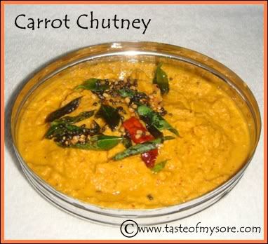 Carrot Chutney