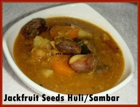 Jackfruit Seeds Sambar