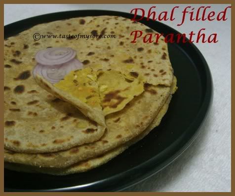 DHAL PARATHA