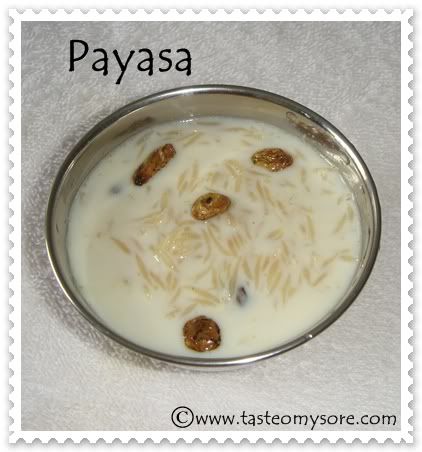 Chirumaalu Payasam