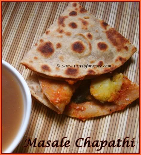 MYSORE MASALE CHAPATI