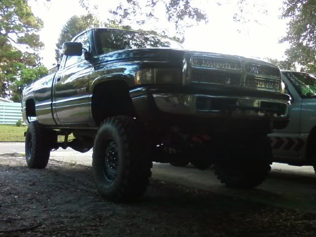 Dodge Ram 2500 Lifted With Stacks. 94 Dodge Ram 2500 Auto(Bleh),