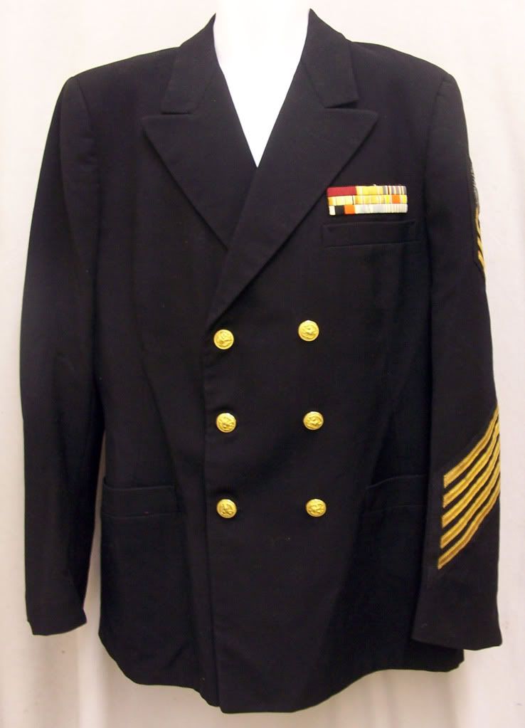... US Navy Vintage WWII Korea Chief Petty Officer Gold Decorated Uniform ... US Navy Vintage WWII Korea Chief Petty Officer Gold Decorated Uniform
