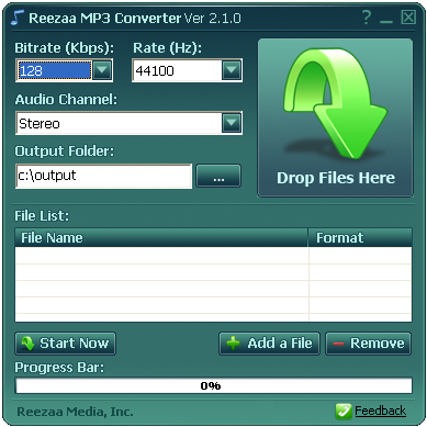 Descarga Reezaa MP3 Converter v2.1.0 Gratis en Descarga Directa Full