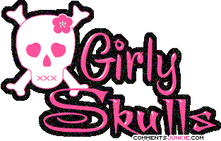 Girly Skull Graphics