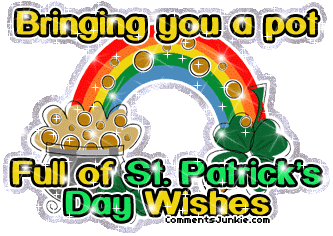 St Patrick's Day Myspace Comments