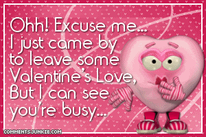 Valentine Comments page 8, Cupid postcard