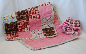 Doll Quilt and Diaper
