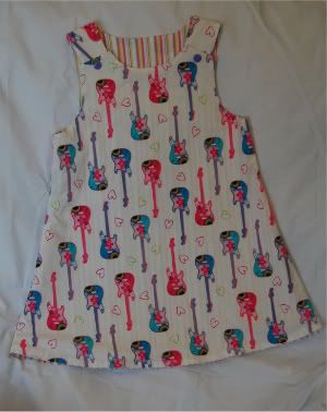 Guitar Dress and Matching Cover
