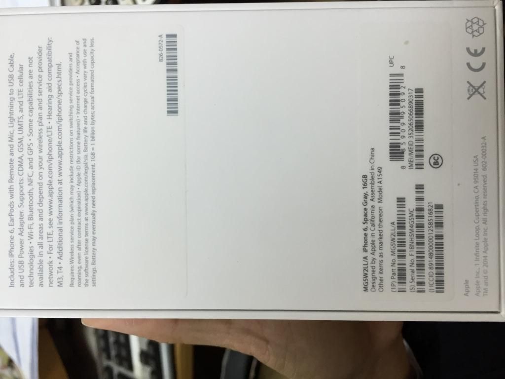 ,TPHCM- IPhone 6,GOLD 16GB, sealed, chưa Active-Bán trong ngày giá SHOCK !!!!!!!!!!!! - 2