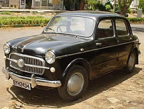 An original Bombay 1957 Fiat 1100 Elegant would bear a BYH registration as