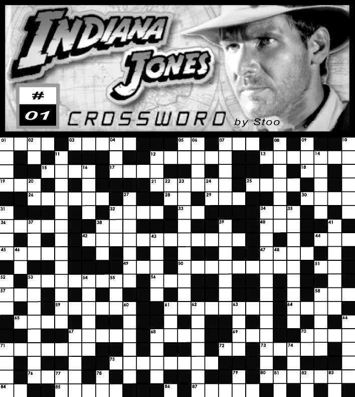 Indiana Jones Crossword Puzzles The Raven