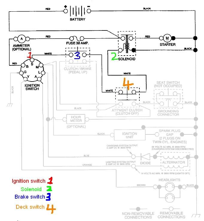 Craftsman tractor electrical problem