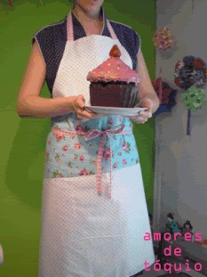 cupcake and apron