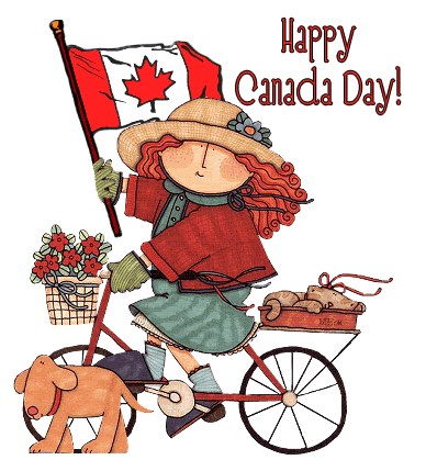 BicycleGirlHappyCanadaDay.gif picture by annnieM_2007