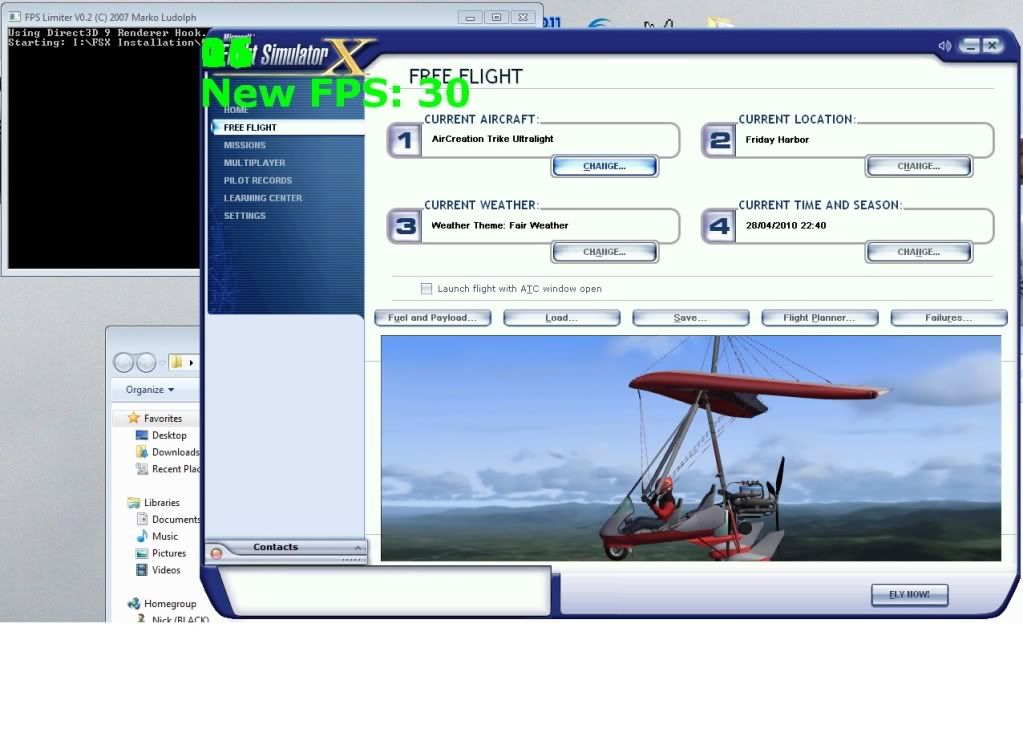 External FPS limiter issues - MS FSX Forum - The AVSIM Community