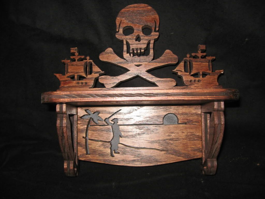 scroll saw,wood,shelve,pirate,buy
