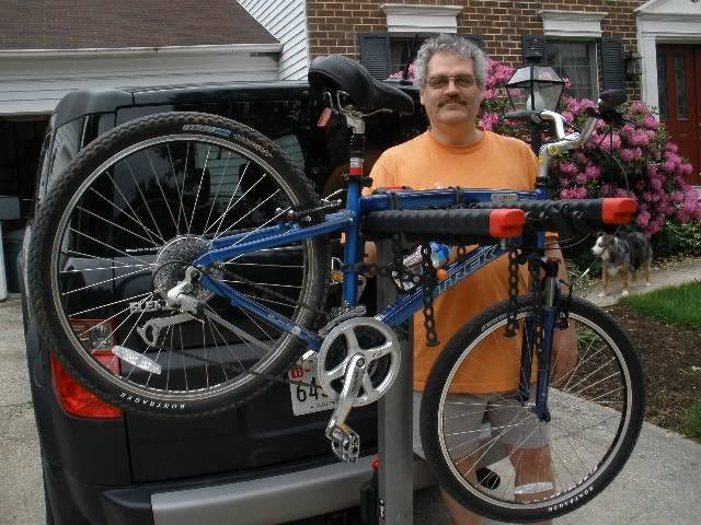 honda element bike rack