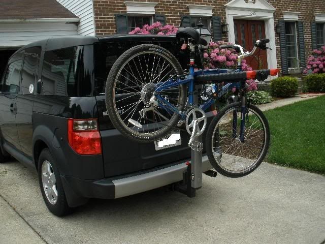 Honda element trunk bike rack #5