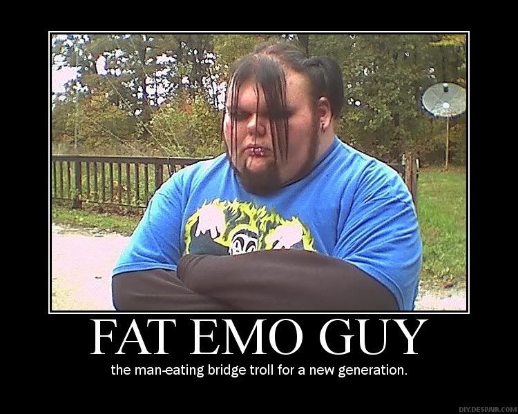 Fat Emo Guy Girls Wild Party