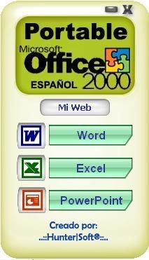 Microsoft Office 2000 Español Portable Office Microsoft Office 2000 Español Portable