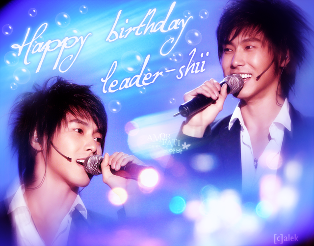 Happy Birthday Yunho. Let#39;s say Happy Birthday To