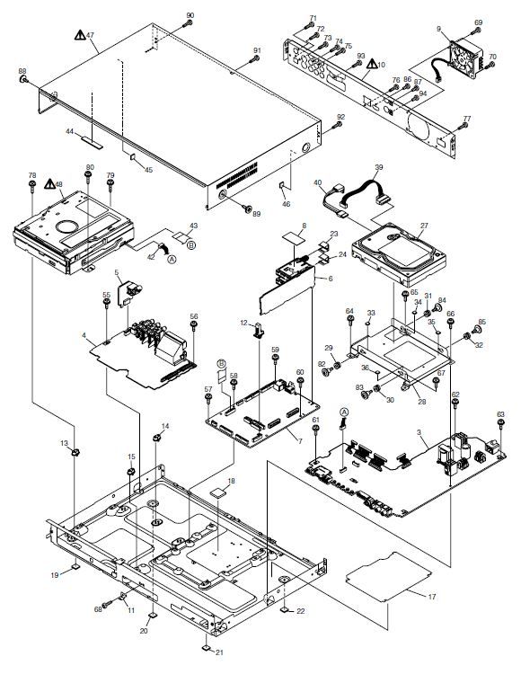 Panasonic DMREZ27 EZ27EB DVD Recorder Service Manual & Repair Guide eBay