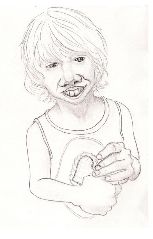 caricature-ron-weasley