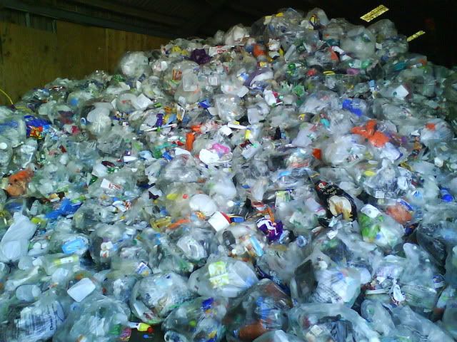 Plastic mountain