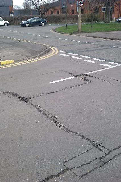 Junction of Serpentine Walk and Catchpool Road