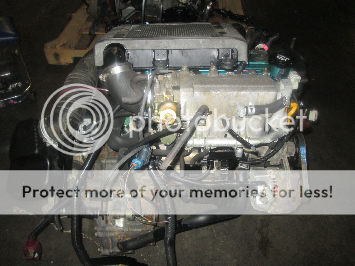 Toyota Starlet GT Paseo Tercel JDM 4EFTE Engine 4E FTE Motor Trans Wiring Used