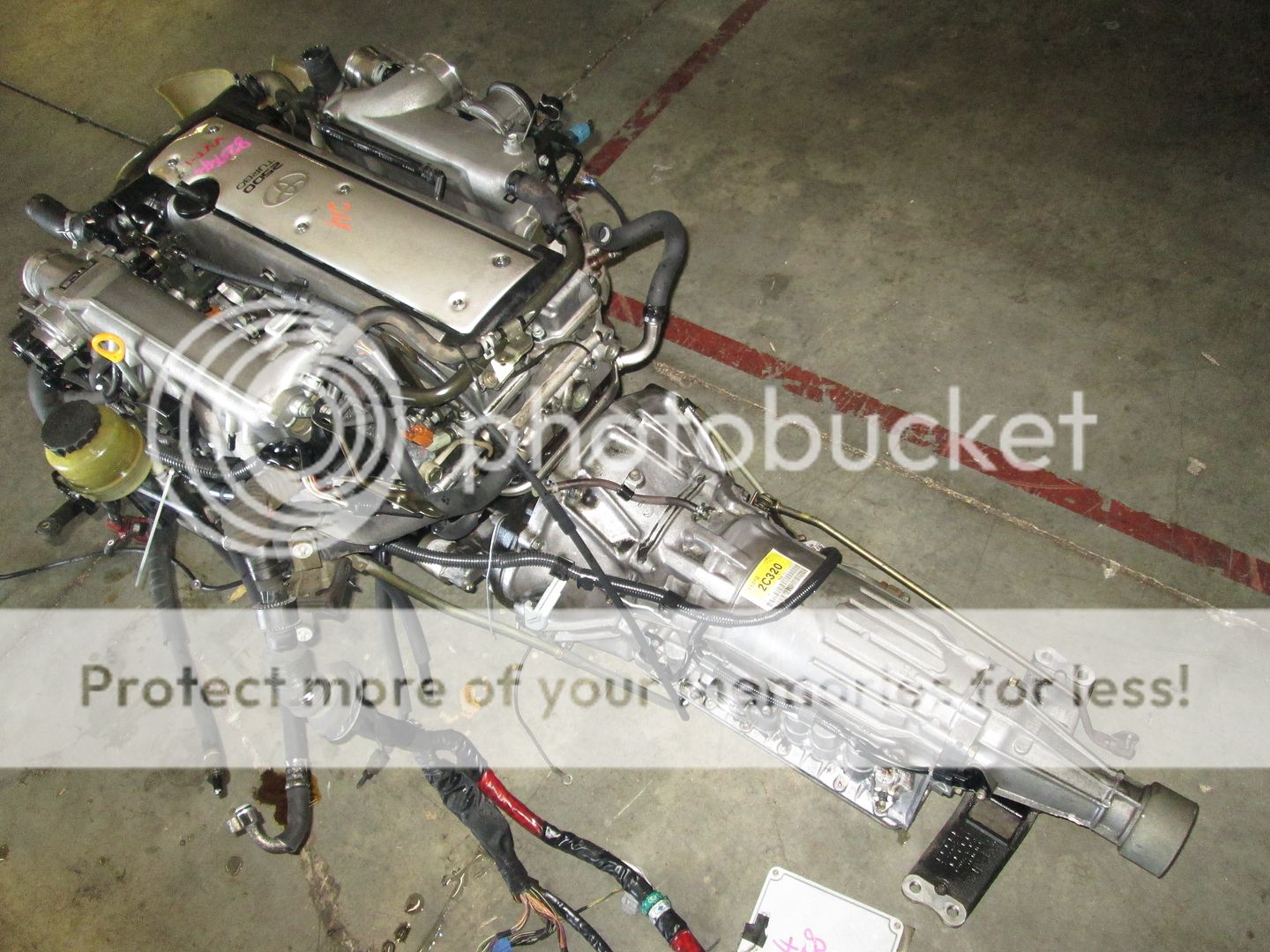 Toyota 1jzgte JDM 1JZ GTE vvti Engine Motor Auto Trans Wiring Igniter ECU VVT I