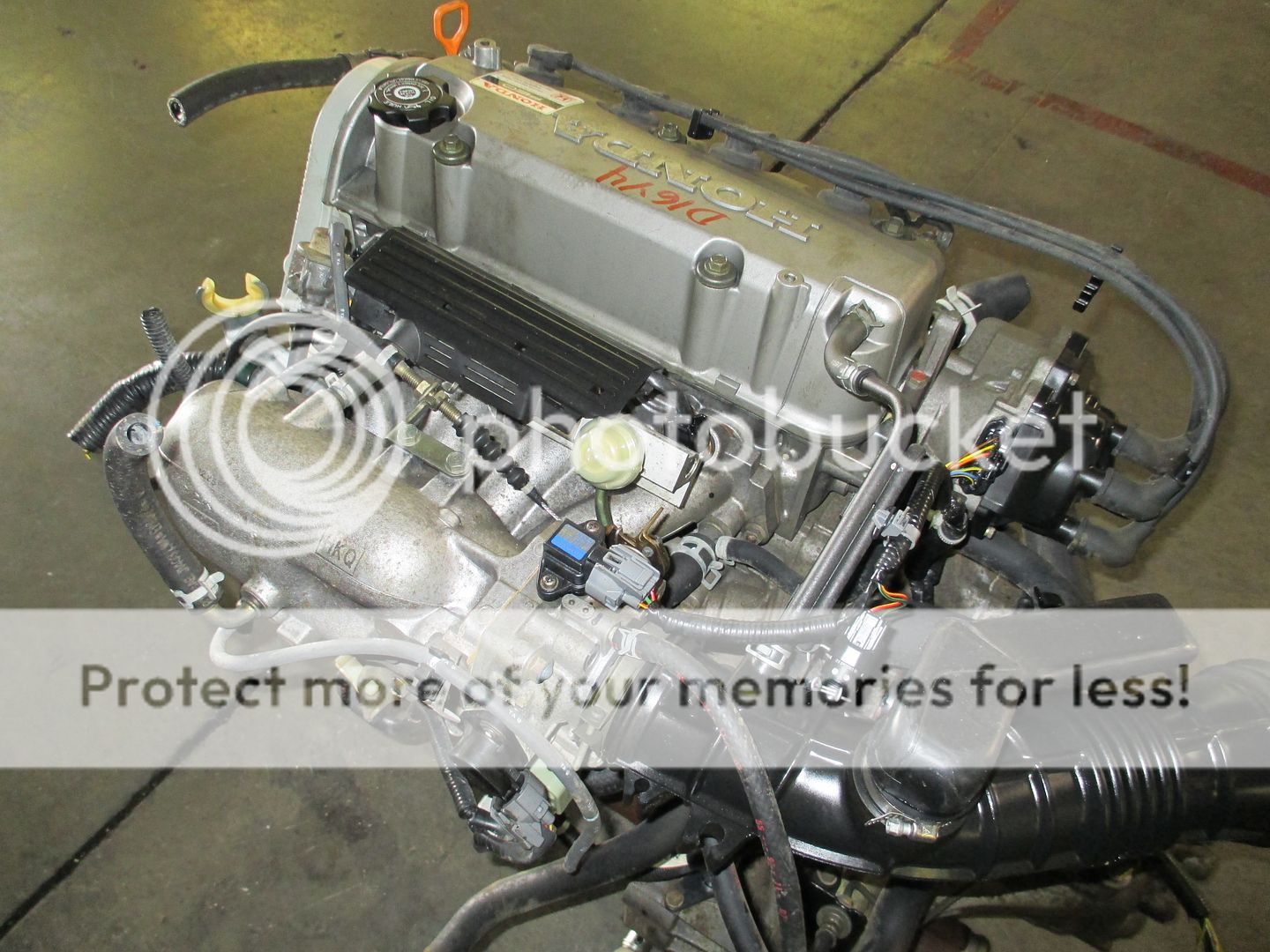 Honda Civic JDM D16Y4 SOHC Non vtec Egnine Motor Long Block 1 6 Liter D16 Used
