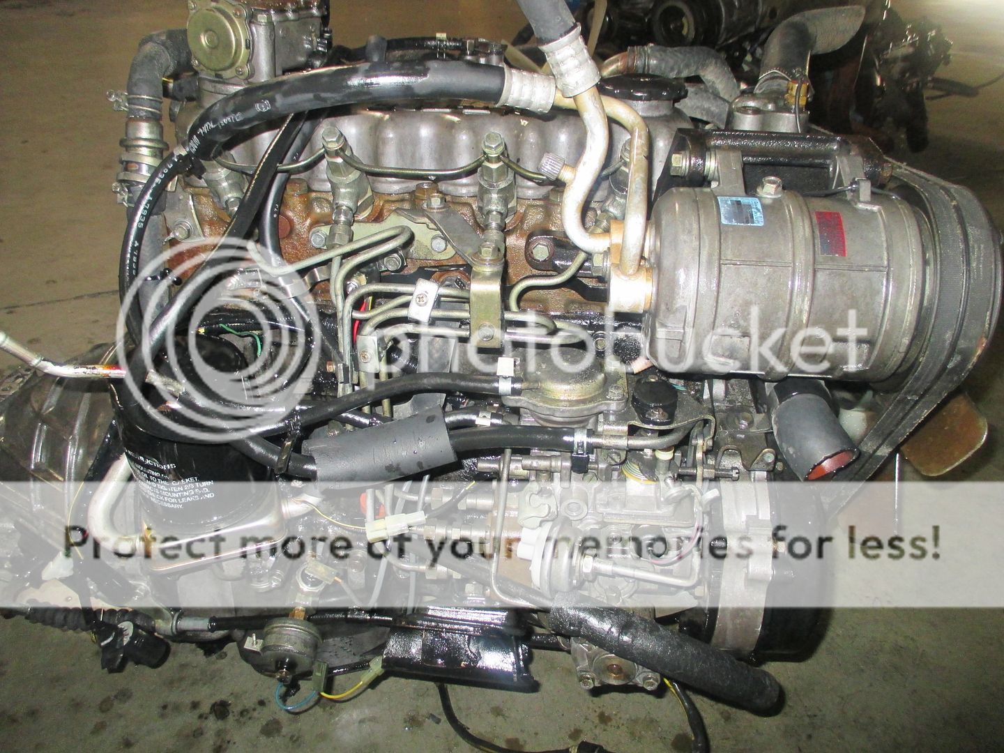 Isuzu Pickup JDM C223 Turbo Diesel OHV 2.2L Engine Motor Long Block ...