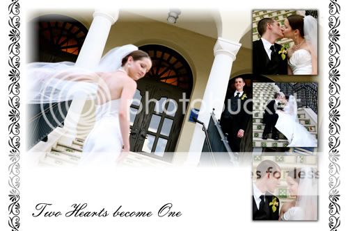 WEDDING ALBUM PHOTOSHOP MULTILAYERED PSD TEMPLATE VOL 4  