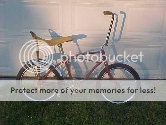 1960's banana seat bicycle